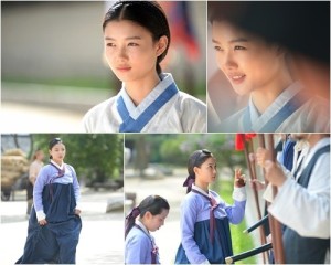 Kim Yoo Jung filming SBS 'Secret Door' on 30th July